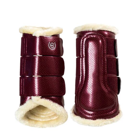 Equestrian Stockholm Other - Equestrian Stockholm Brushing Boots Bordeaux Large